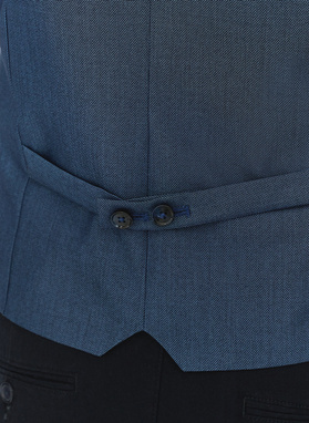 Granatowa kamizelka męska 