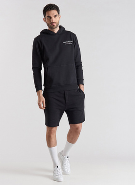 CZARNA BLUZA Z KAPTUREM M21SF-2K-004-C