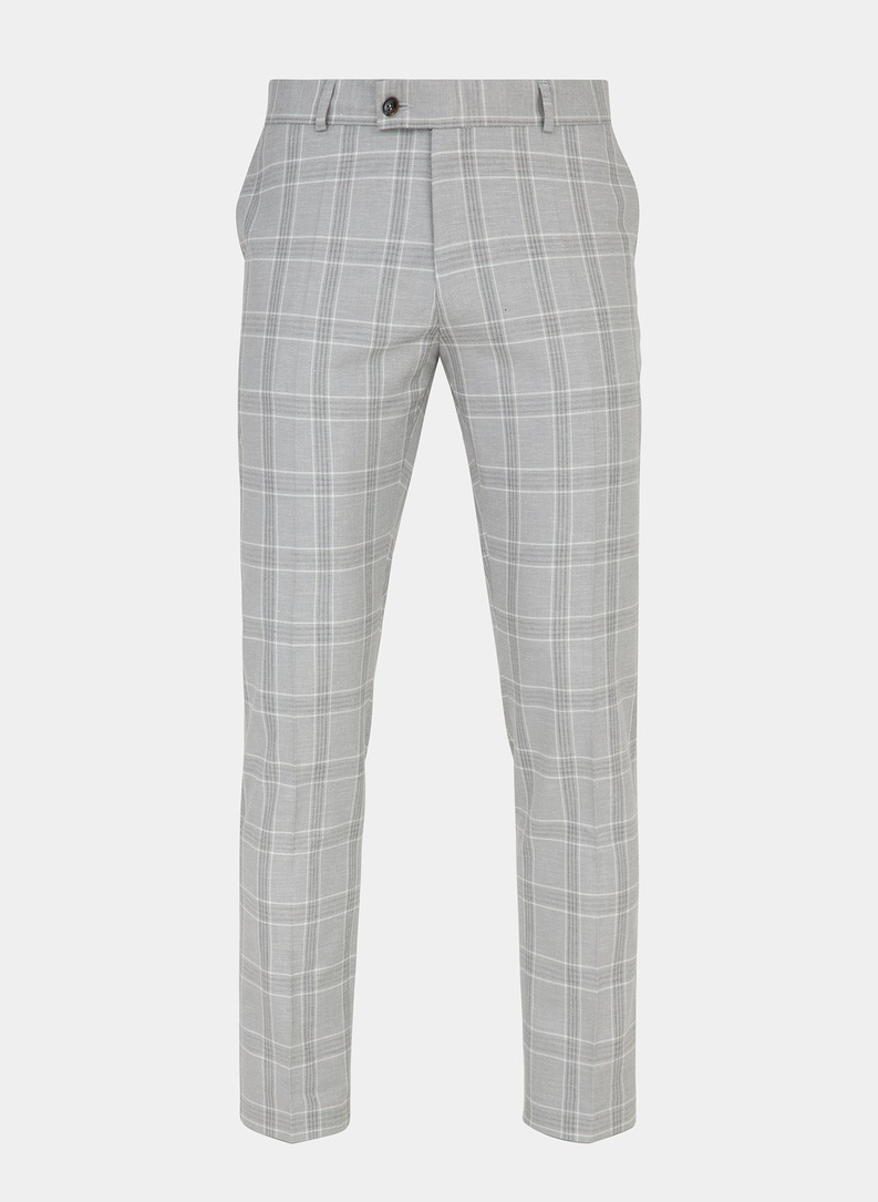 Spodnie męskie garniturowe P21SF-6G-053-S