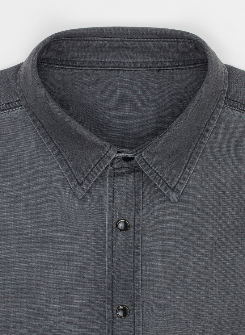 Koszula jeansowa P21WF-1X-128-L