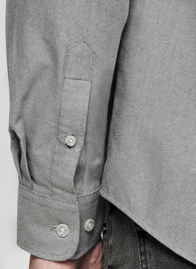 Szara koszula męska