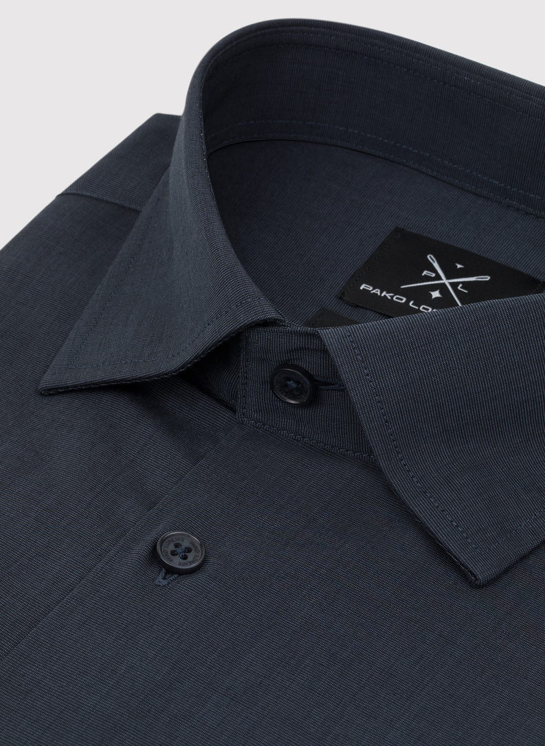 Bawełniana koszula męska w kolorze ciemnoszarym