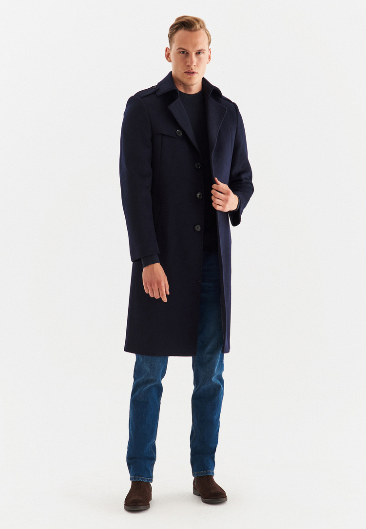 Płaszcz męski P22WP-7X-006-G-0