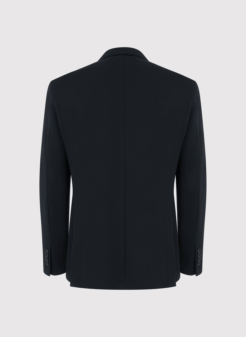 Casualowa marynarka męska w kolorze czarnym