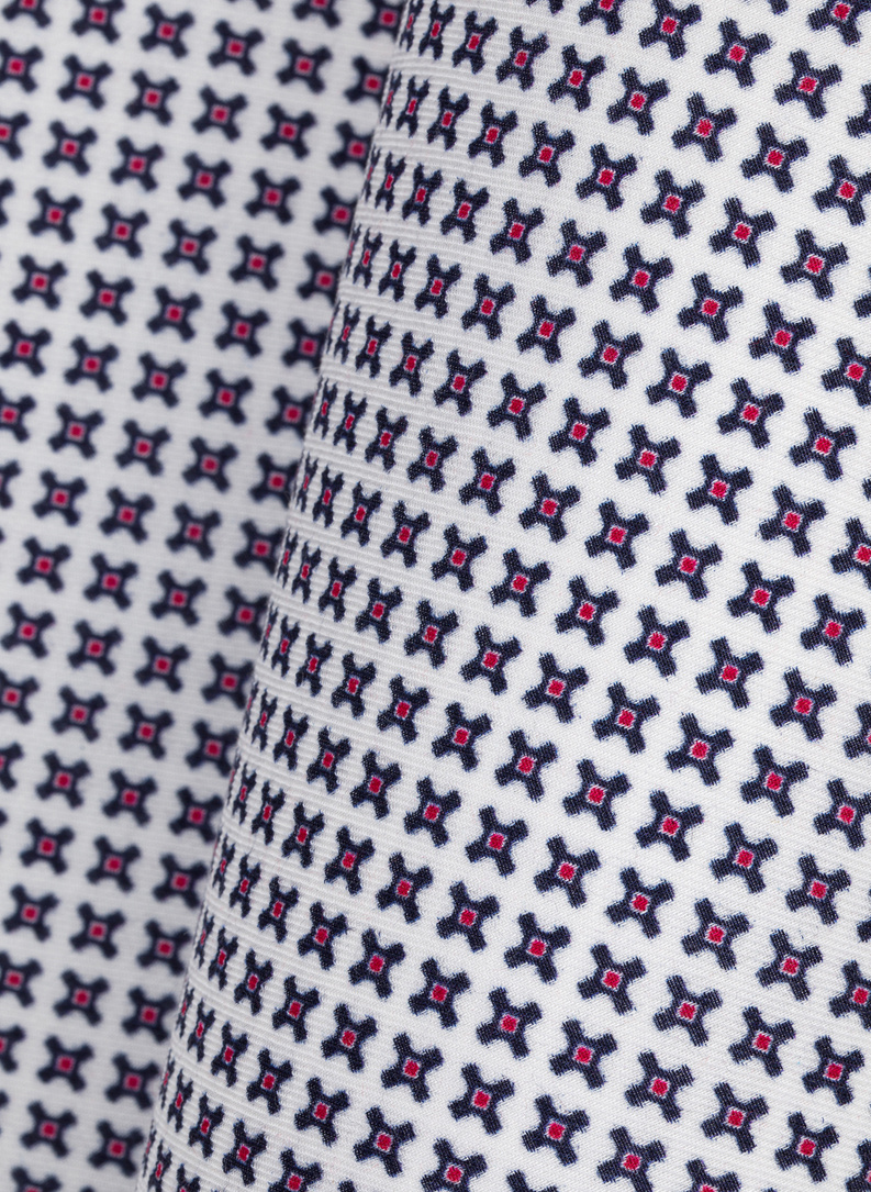 Poszetka męska w mikrowzór