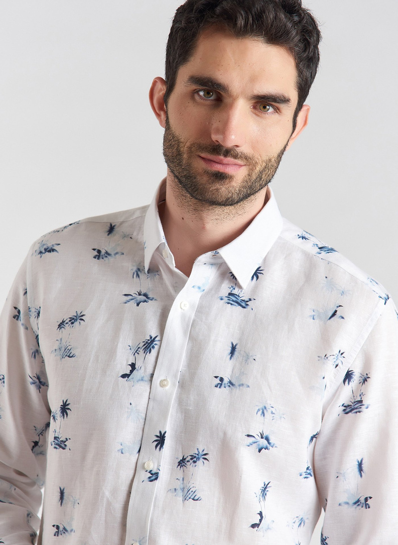 Koszula męska P21SF-1X-122-B