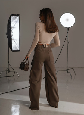 Spodnie bojówki RODEO PANTS oliwkowe