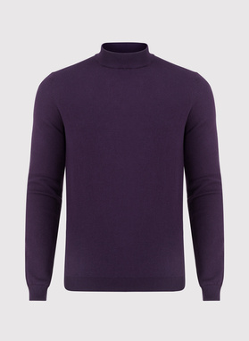 Półgolf męski fioletowy P22WF-2X-007-F-0