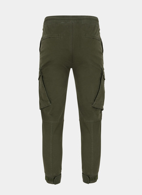 Spodnie cargo zielone P21WF-WX-046-Z