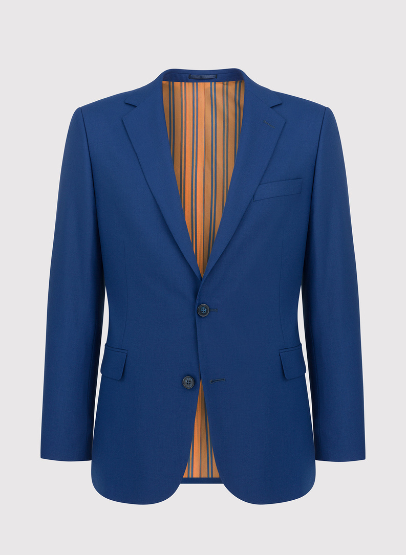 Granatowa marynarka garniturowa P22SF-3G-019-G-S