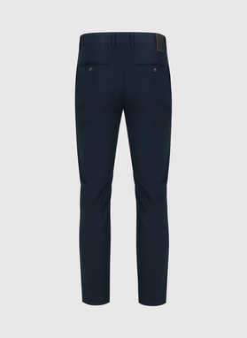 Granatowe męskie spodnie chino