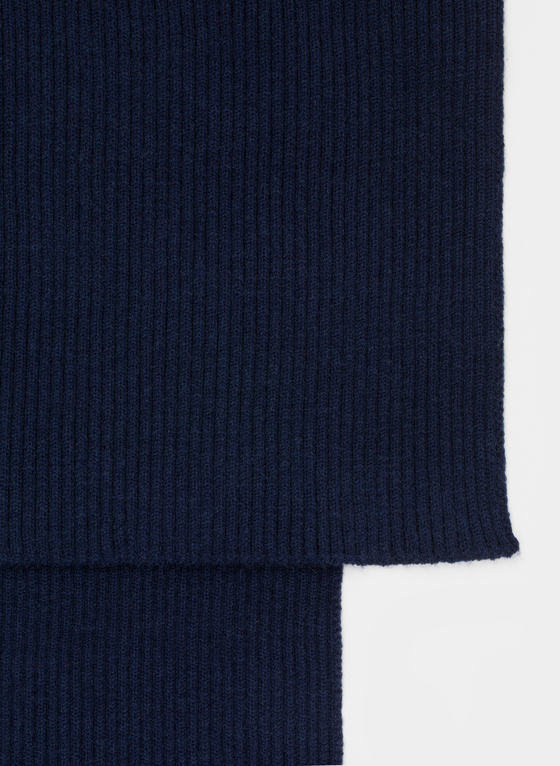 Szalik granatowy P21WF-AX-004-G