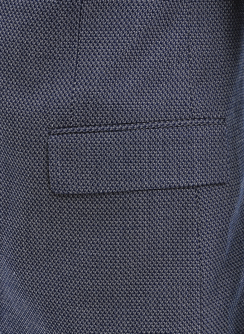 Niebieska marynarka męska z wiskozą