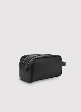 Dwukomorowa kosmetyczka męska