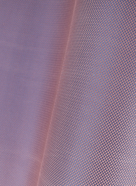 Fioletowy zestaw krawat i poszetka