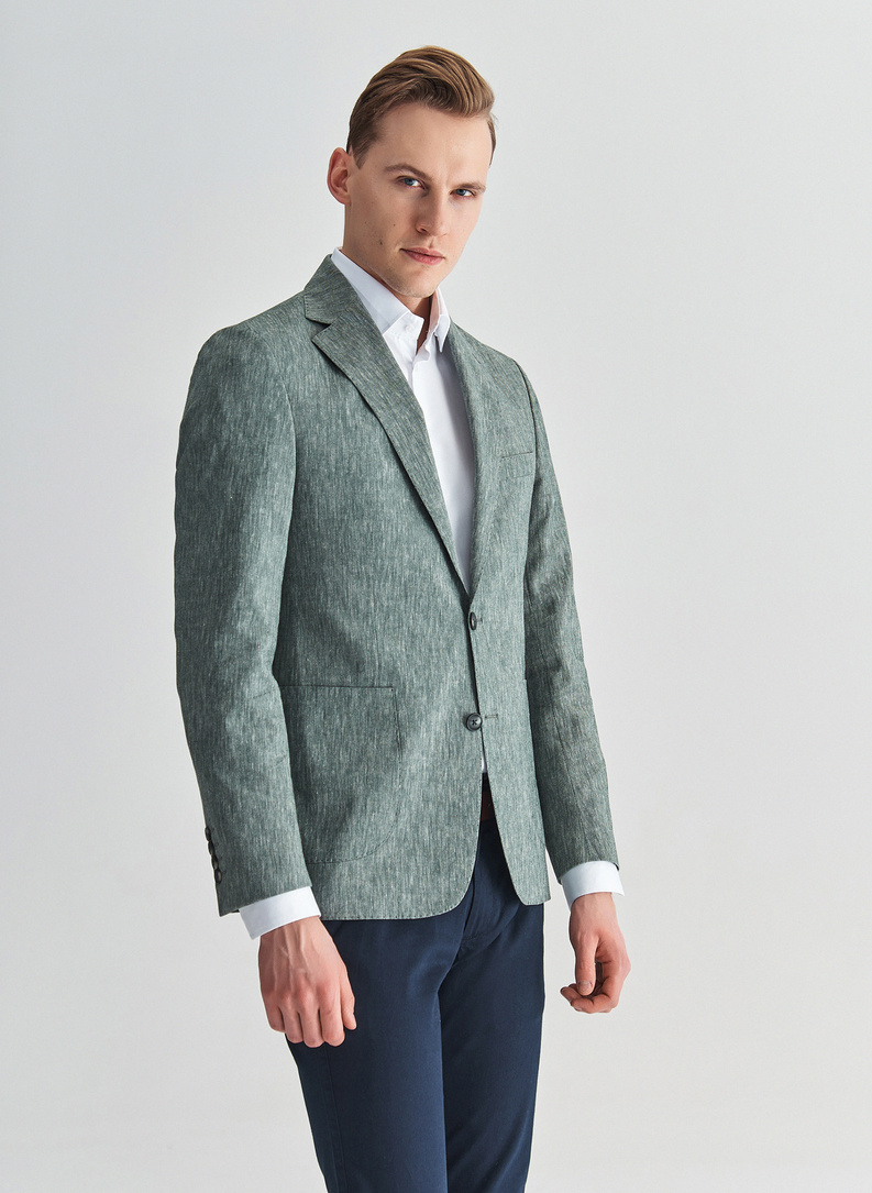 Marynarka męska P22SP-3X-024-Z-S