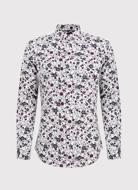 Koszula męska w kwiaty