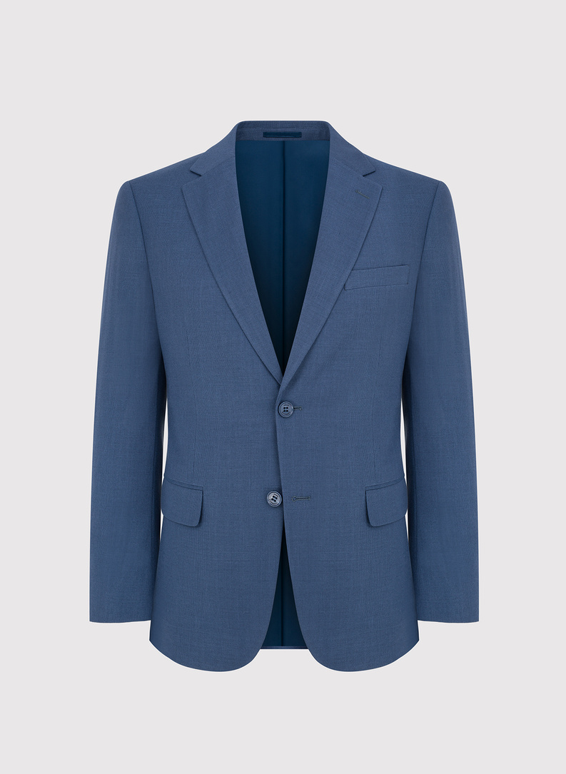 Niebieska marynarka męska