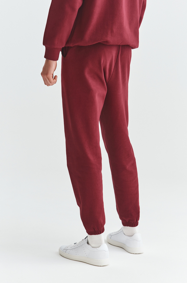 Spodnie dresowe bordowe C21WF-WD-007-D