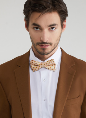 Mucha męska beżowa P22SF-MX-008-E-0