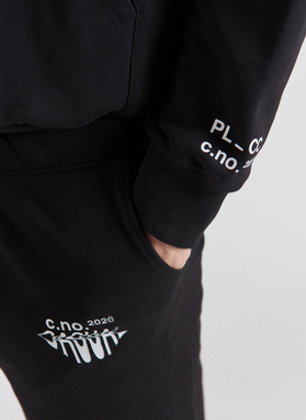 Czarne spodnie dresowe oversize C21SF-WD-002-C