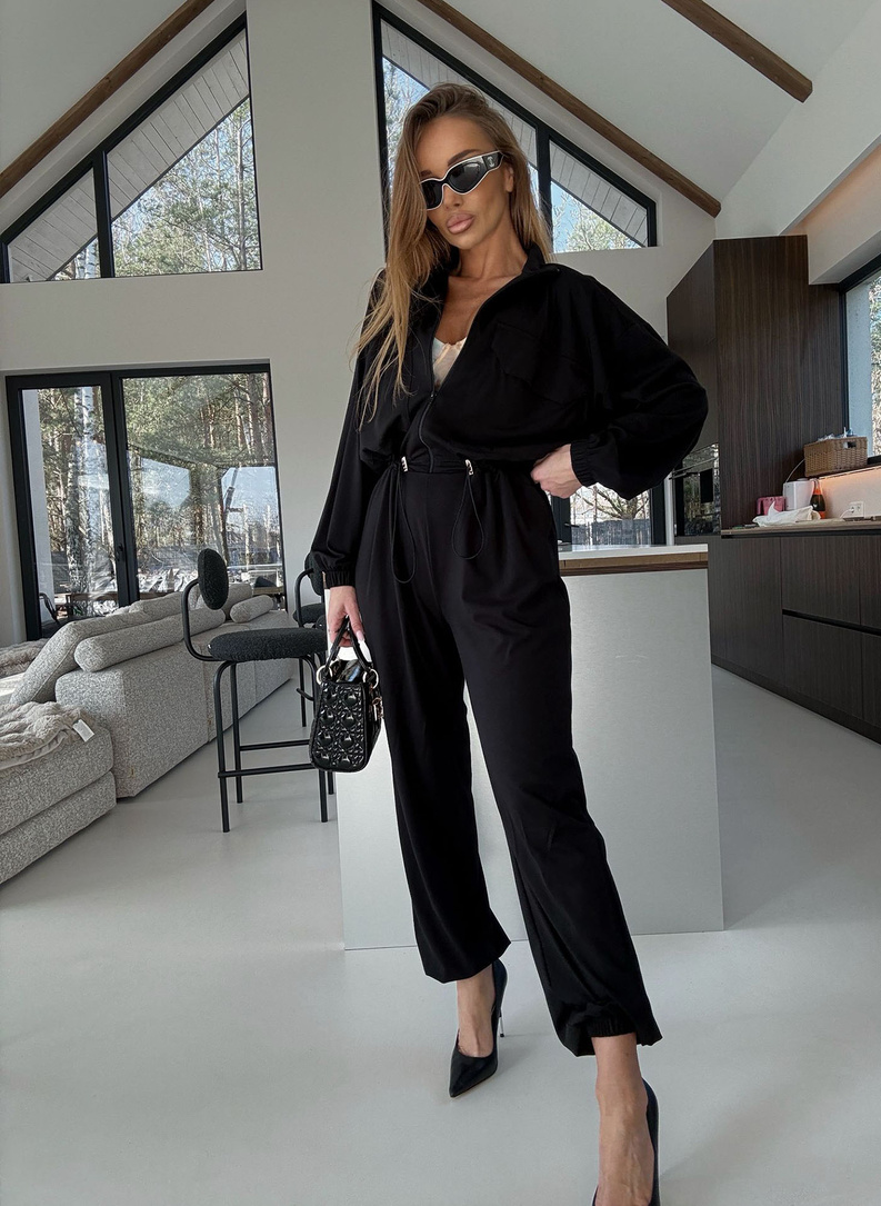 Kombinezon damski STUDIO czarny