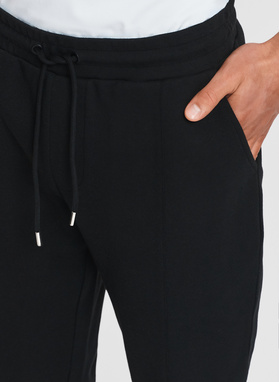 Czarne spodnie dresowe