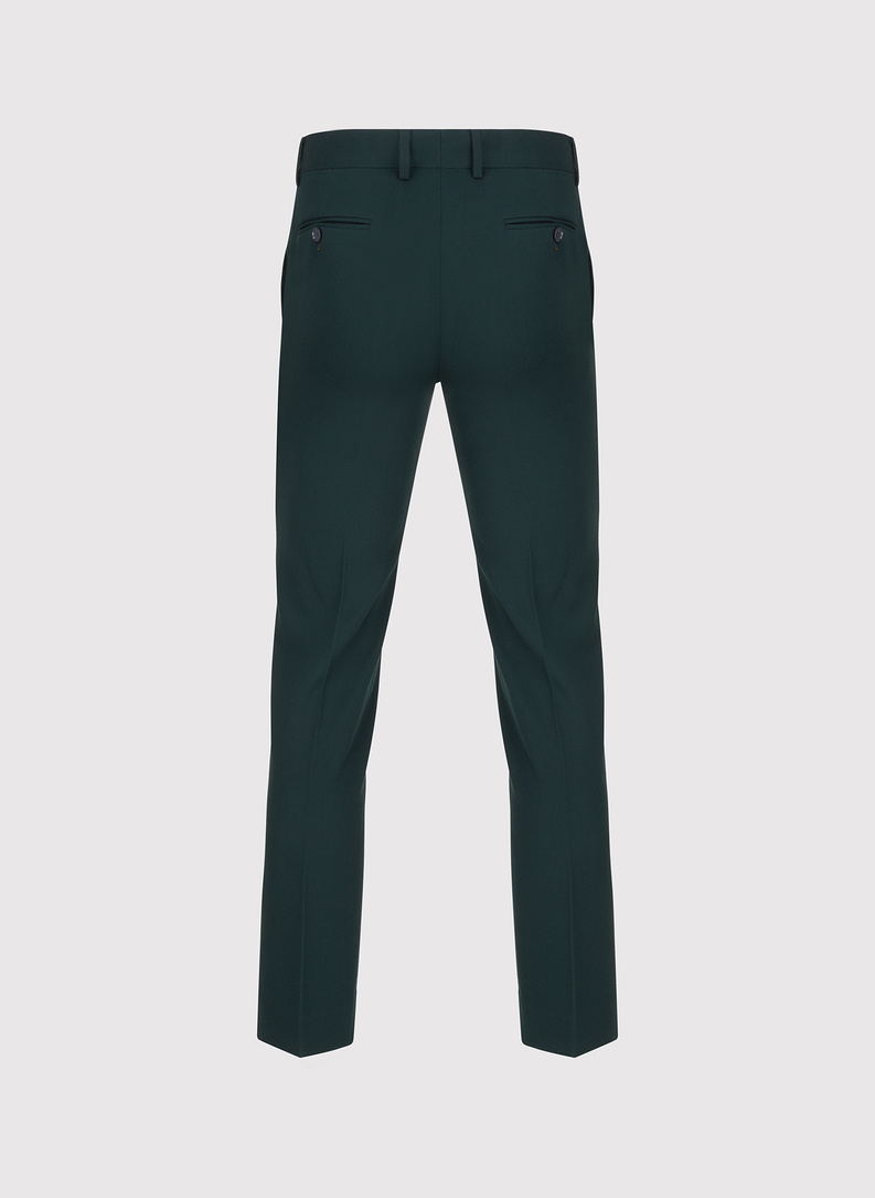 Zielony garnitur męski