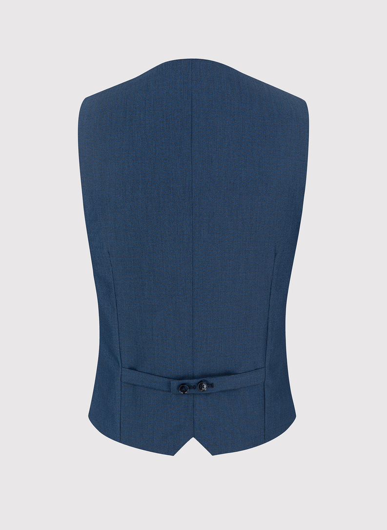 Granatowa kamizelka męska 