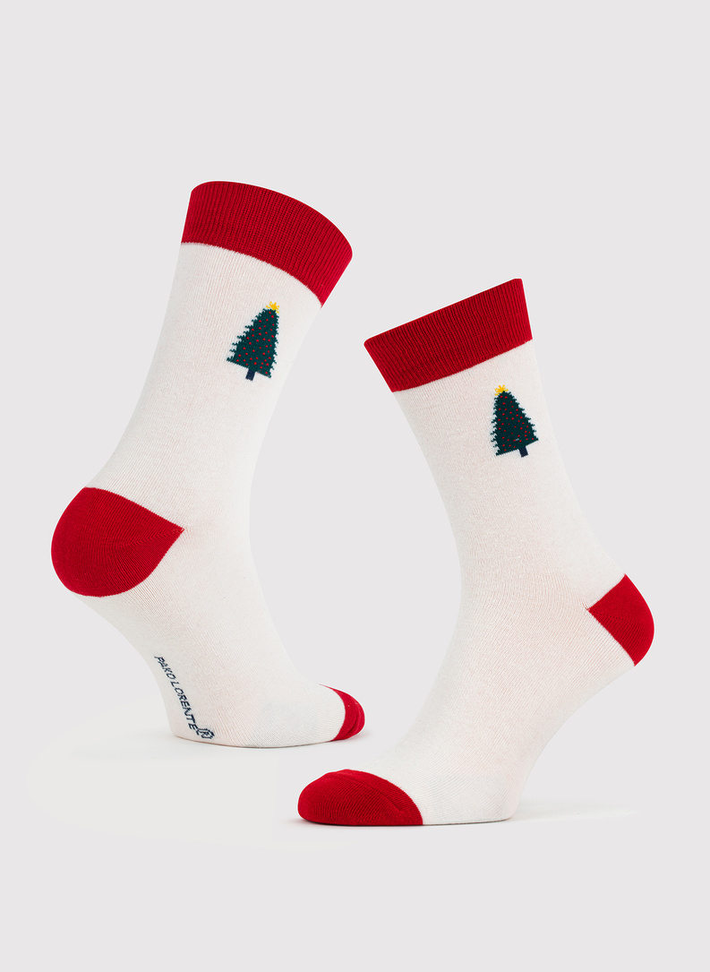 Zestaw skarpet w świąteczne wzory