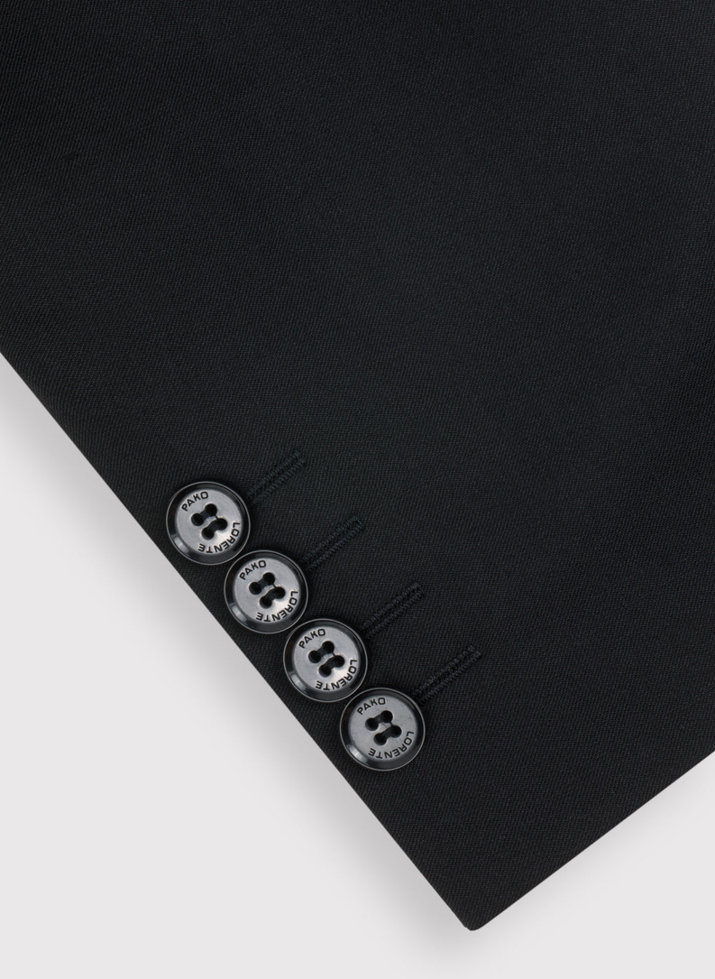 Czarna marynarka garniturowa P000B-3G-001-C-S