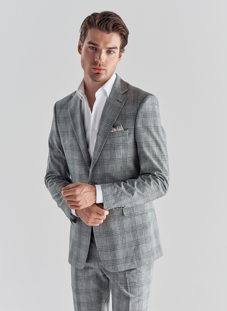 Marynarka męska garniturowa P21WF-3G-070-S