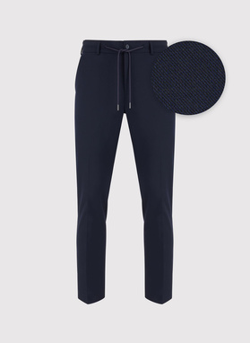 Granatowe spodnie męskie