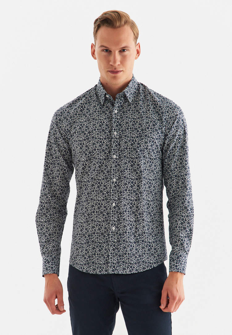 Koszula męska P22WF-1X-027-G-S