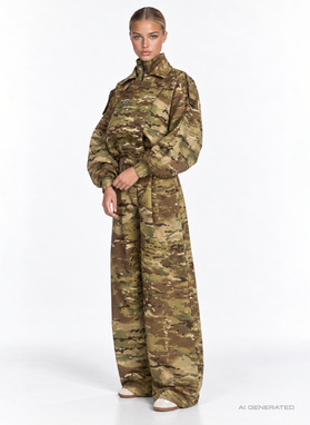 Spodnie moro COMMAND PANTS oliwkowe