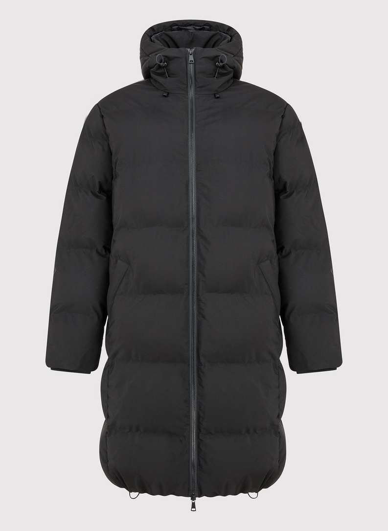 Czarna kurtka męska z szelkami