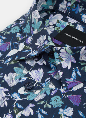 Koszula męska w kwiaty