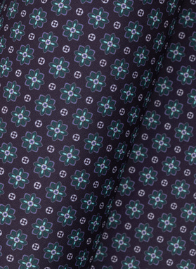 Fioletowa poszetka w mikrowzór