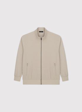 Beżowy dres męski z szortami