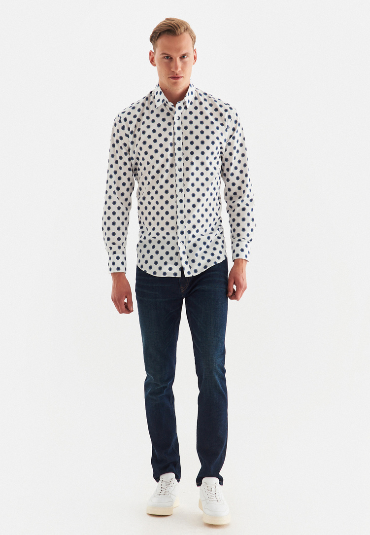 Koszula męska P22WF-1X-040-B-R