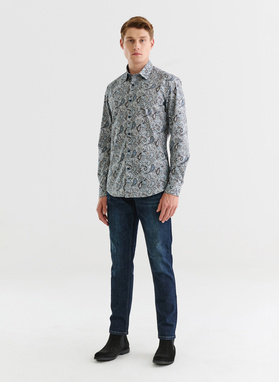 Koszula męska we wzór paisley