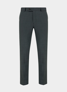 Zielone spodnie garniturowe P22SP-6G-002-Z-S