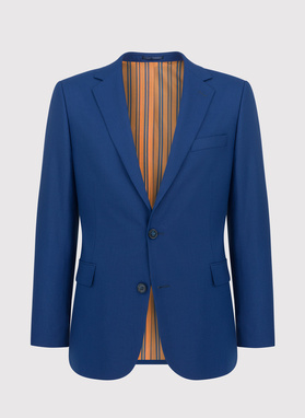 Granatowa marynarka garniturowa P22SF-3G-019-G-S