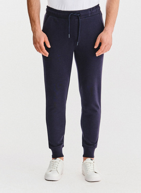 Granatowy dres męski