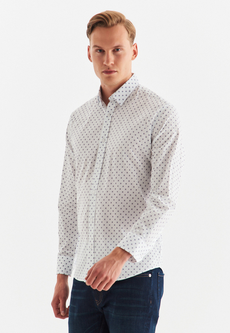 Koszula męska P22WF-1X-041-B-R