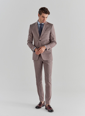 Różowa marynarka garniturowa P22SP-3G-003-W-S