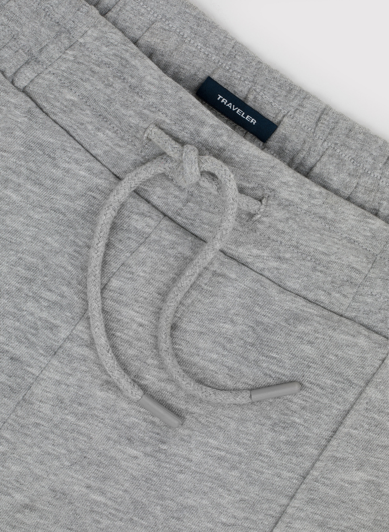 Dzianinowe spodnie dresowe w szarym kolorze