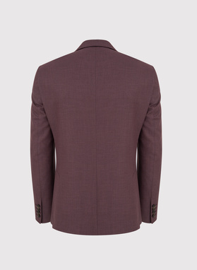 Casualowa gładka marynarka męska