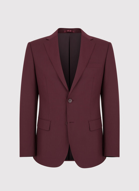 Marynarka garniturowa w kolorze burgundowym