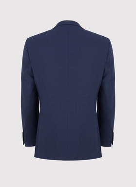 Dwuczęściowy garnitur męski w kolorze granatowym